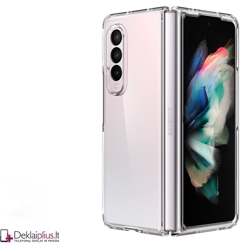 Plastikinis dėklas 2.0 mm storio - permatomas (telefonui Samsung Z Fold 3) Plastikinis dėklas 2.0 mm storio - permatomas (telefonui Samsung Z Fold 3)